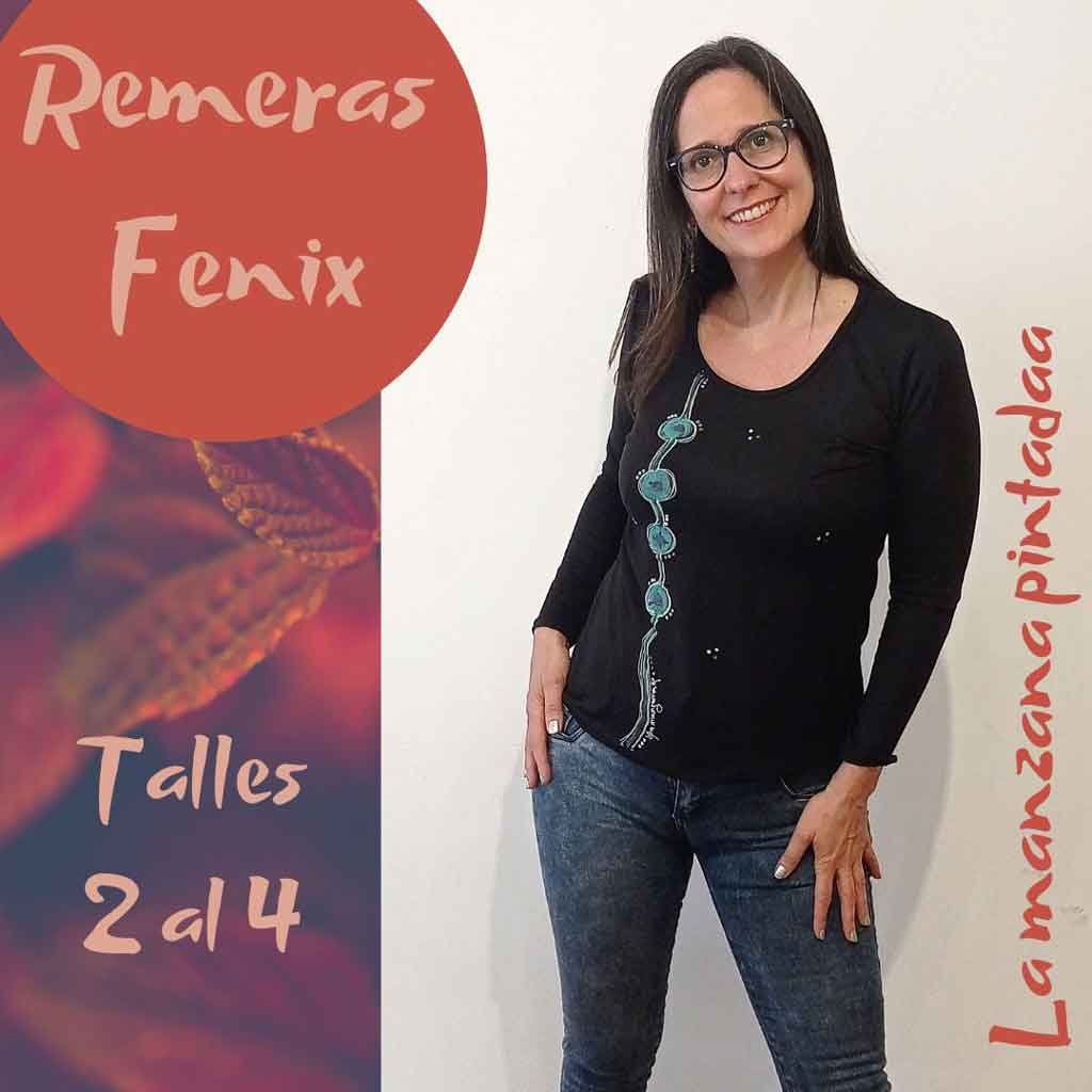 Remeras Fenix negra