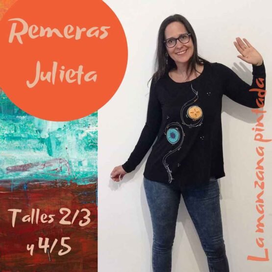 Remeras Julieta negra