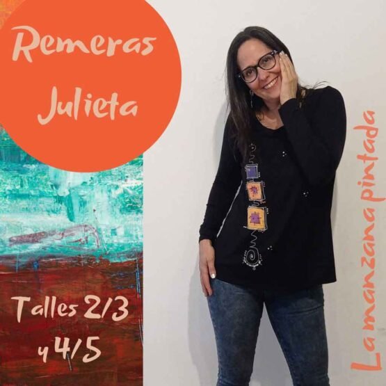 Remeras Julieta negra