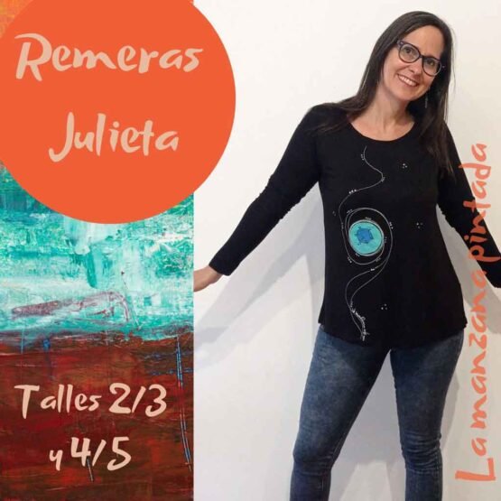 Remeras Julieta negra