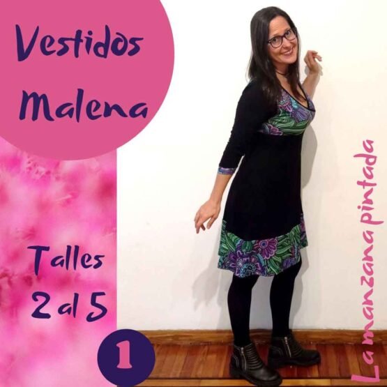 Vestidos Malena estampa 1