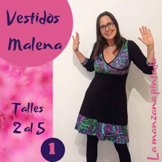 Vestidos Malena estampa 1