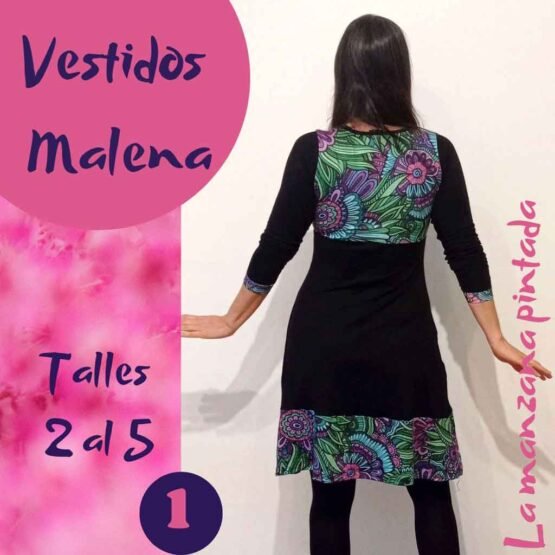 Vstidos Malena estampa 1