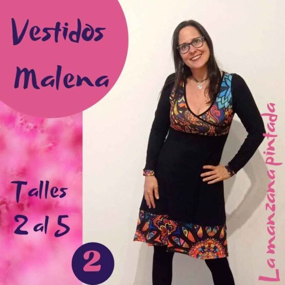 Vestidos Malena estampa 2