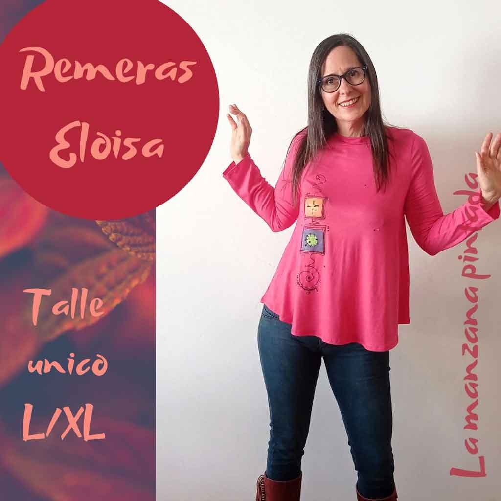 Remeras Eloisa fucsia