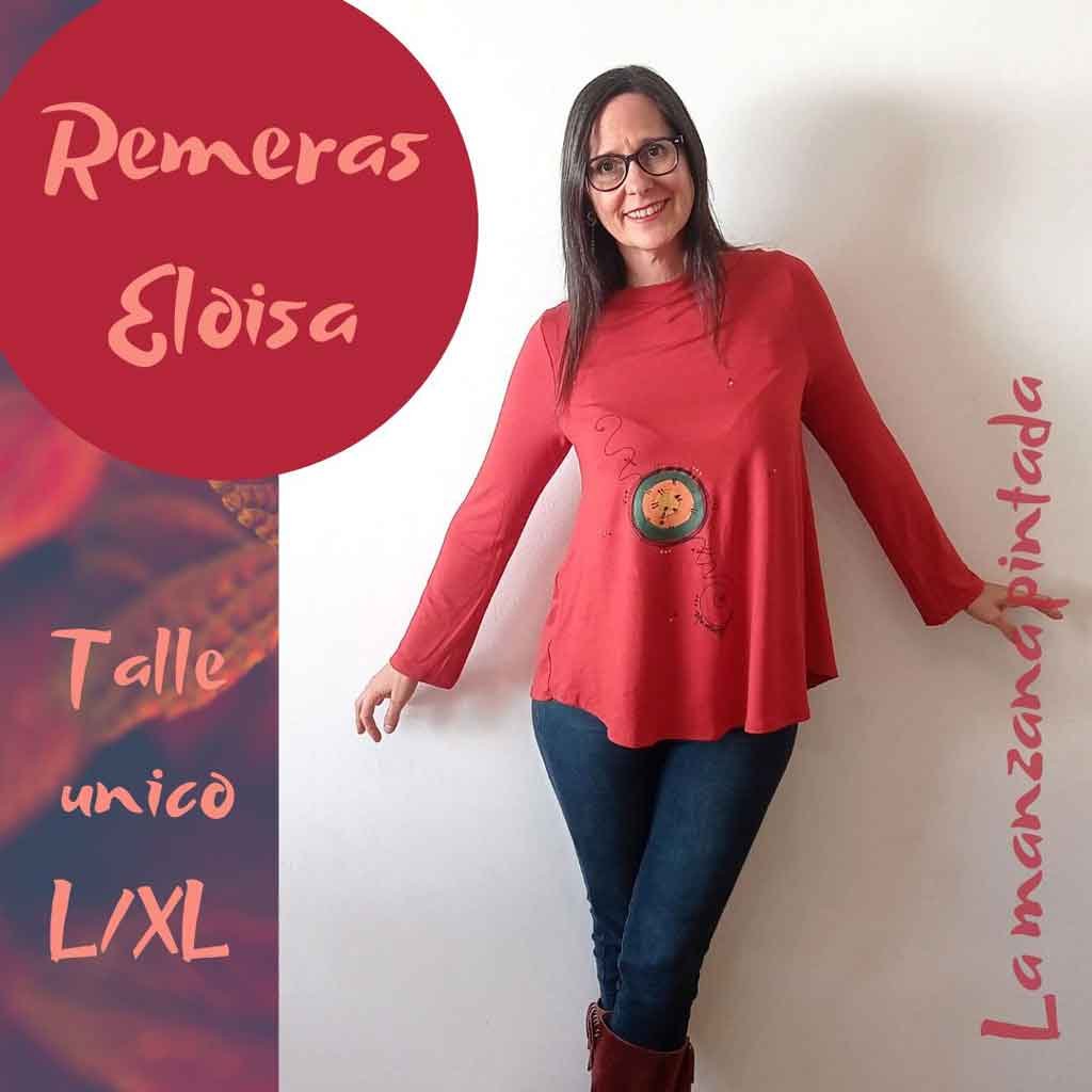 Remeras Eloisa ladrillo