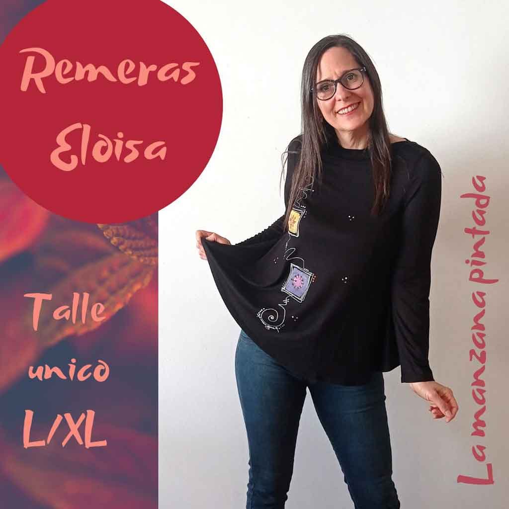 Remeras Eloisa negra