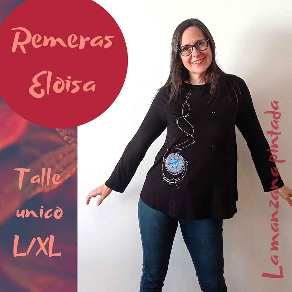 Remeras Eloisa negra