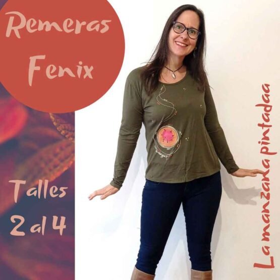 Remeras Fenix verde oliva