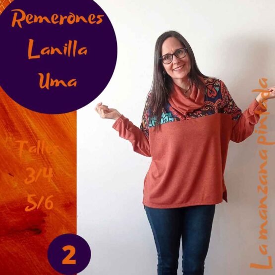 Remerones Lanilla Uma naranja 2