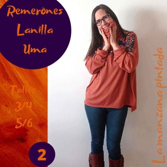 Remerones Lanilla Uma naranja 2