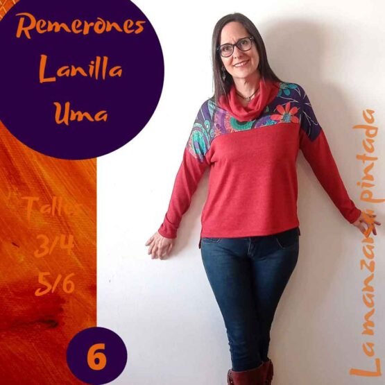 Remerones Lanilla Uma Rojo 6