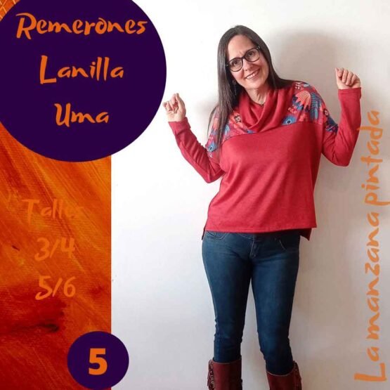 Remerones Lanilla Uma Rojo 5