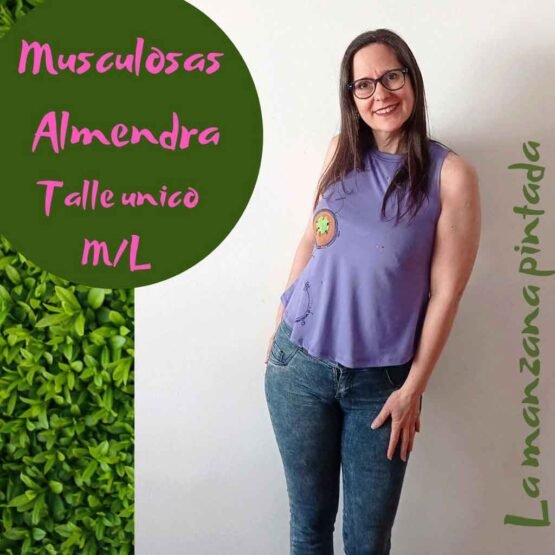 Musculosas Almendra lila