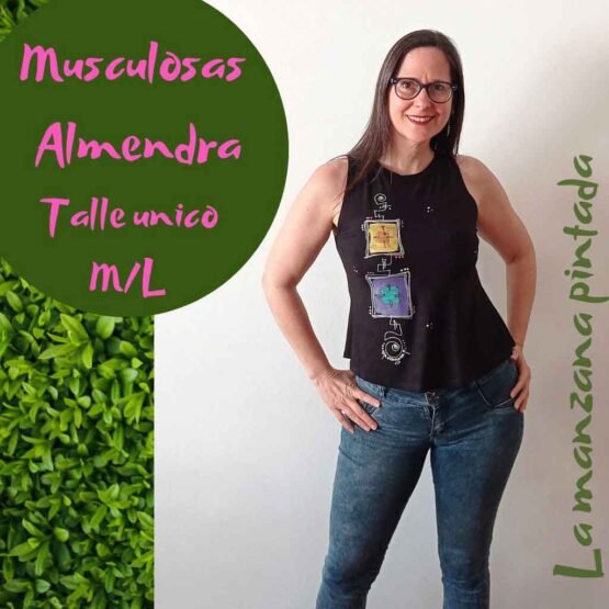 Musculosas Almendra negra