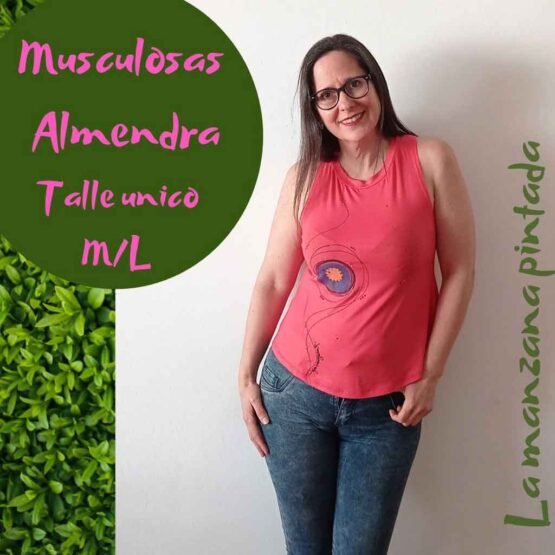 Musculosas Almendra roja