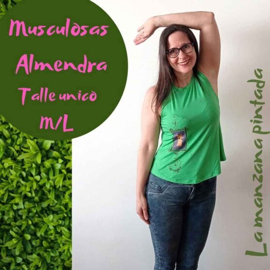 Musculosas Almendra verde
