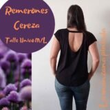 Remerones Cereza negro espalda
