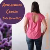 Remerones Cereza rosa espalda