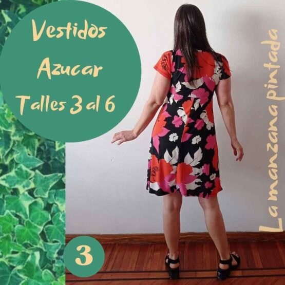 Vestidos Azucar estampa 3