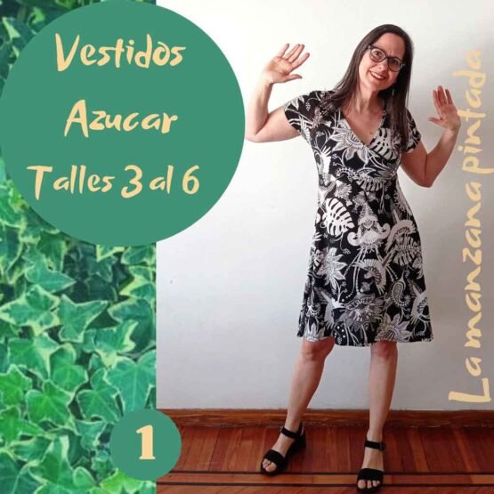 Vestidos Azucar estampado 1