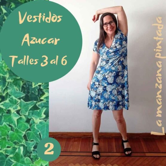 Vestidos Azucar estampado 2