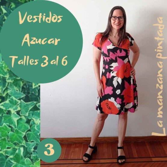 Vestidos Azucar estampado 3