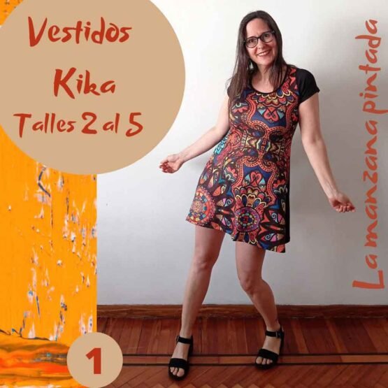 Vestidos Kika estampado 1