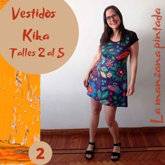 Vestidos Kika estampado 2