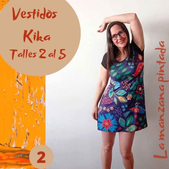 Vestidos Kika estampado estampado 2