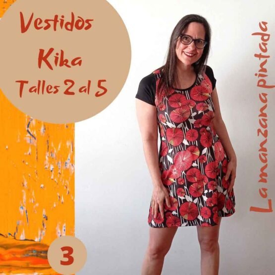 Vestidos Kika estampado 3