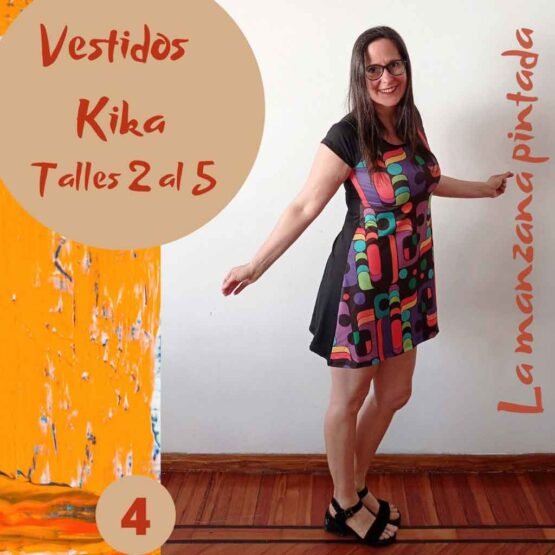 Vestidos Kika estampado 4