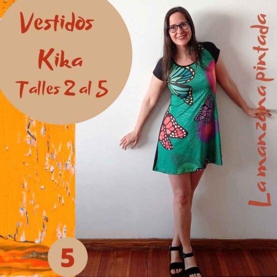 Vestidos Kika estampado 5