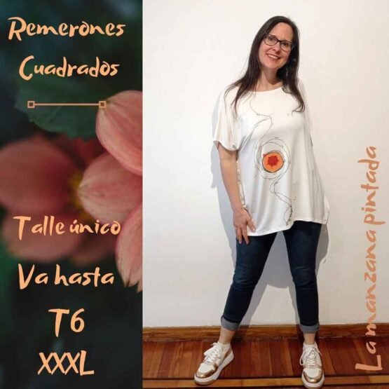 Remerones Cuadrados Blanco