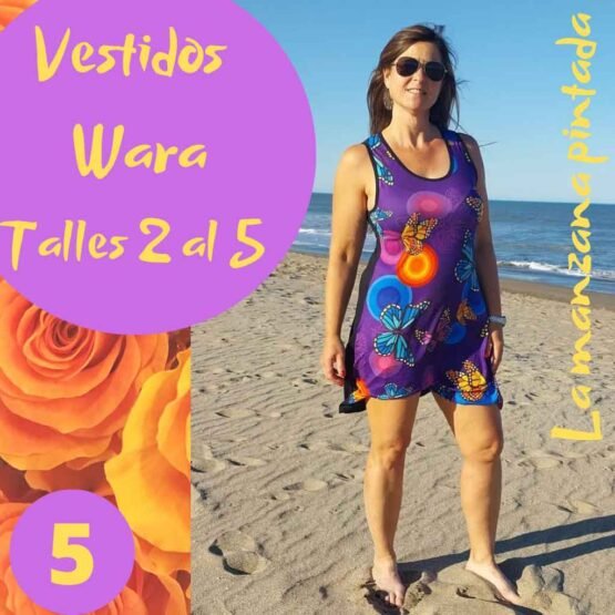 Vestidos Wara estampa 5