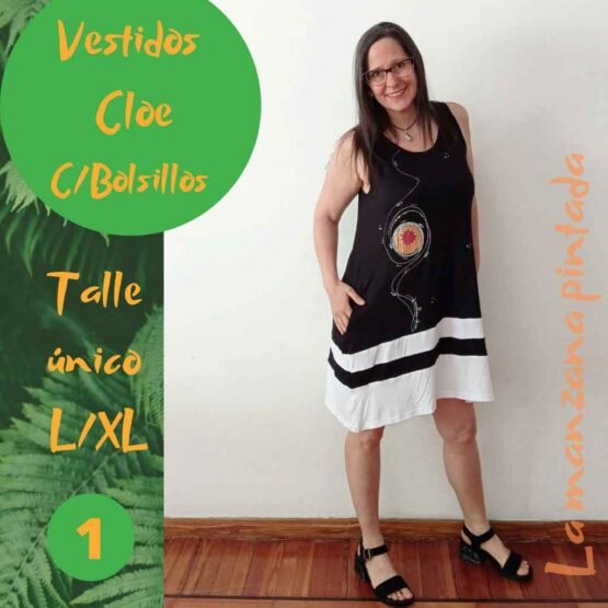 Vestidos Cloe negro