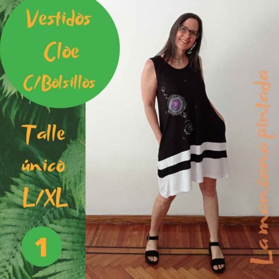 Vestidos Cloe negro
