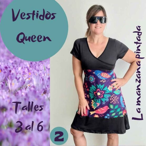 Vestidos Quenn estampa 2