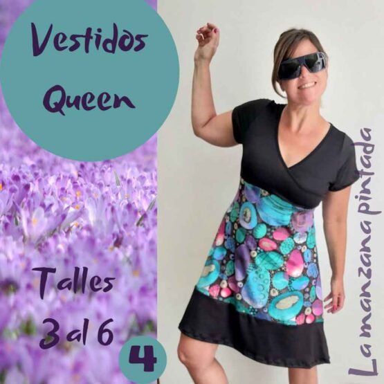Vestidos Quenn estampa 4