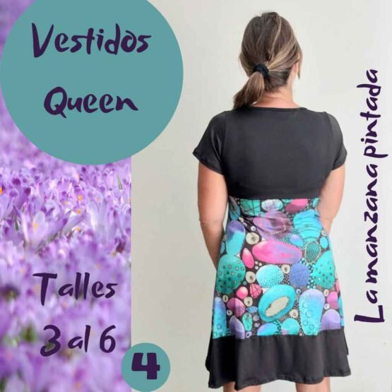Vestidos Quenn estampa 4