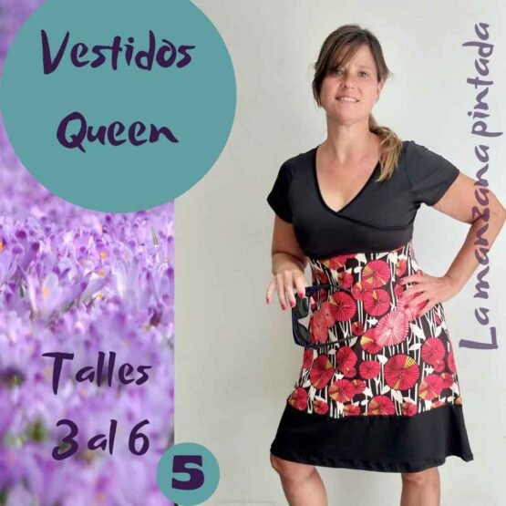 Vestidos Quenn estampa 5