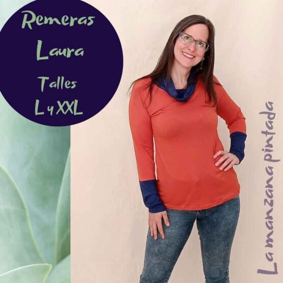 Remeras Laura ladrillo