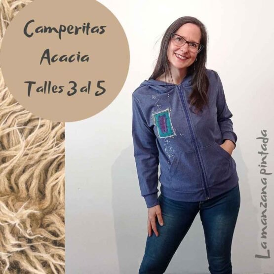 Camperitas Acacia azul