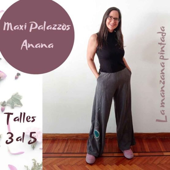 Maxi Palazzos Anana gris