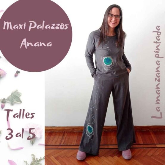 Maxi Palazzos Anana gris