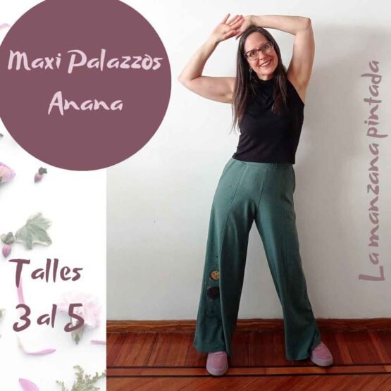 Maxi Palazzos Anana verde
