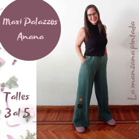 Maxi Palazzos Anana verde