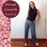 Palazzos Caramelo azul