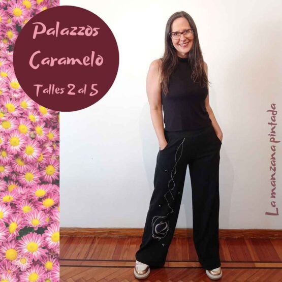 Palazzos Caramelo negro