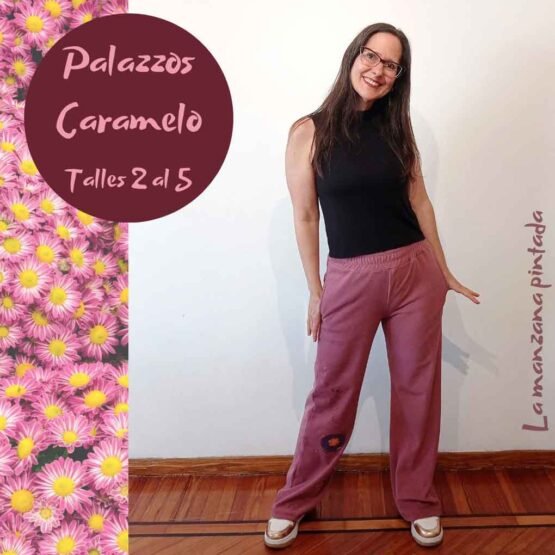 Palazzos Caramelo rosa